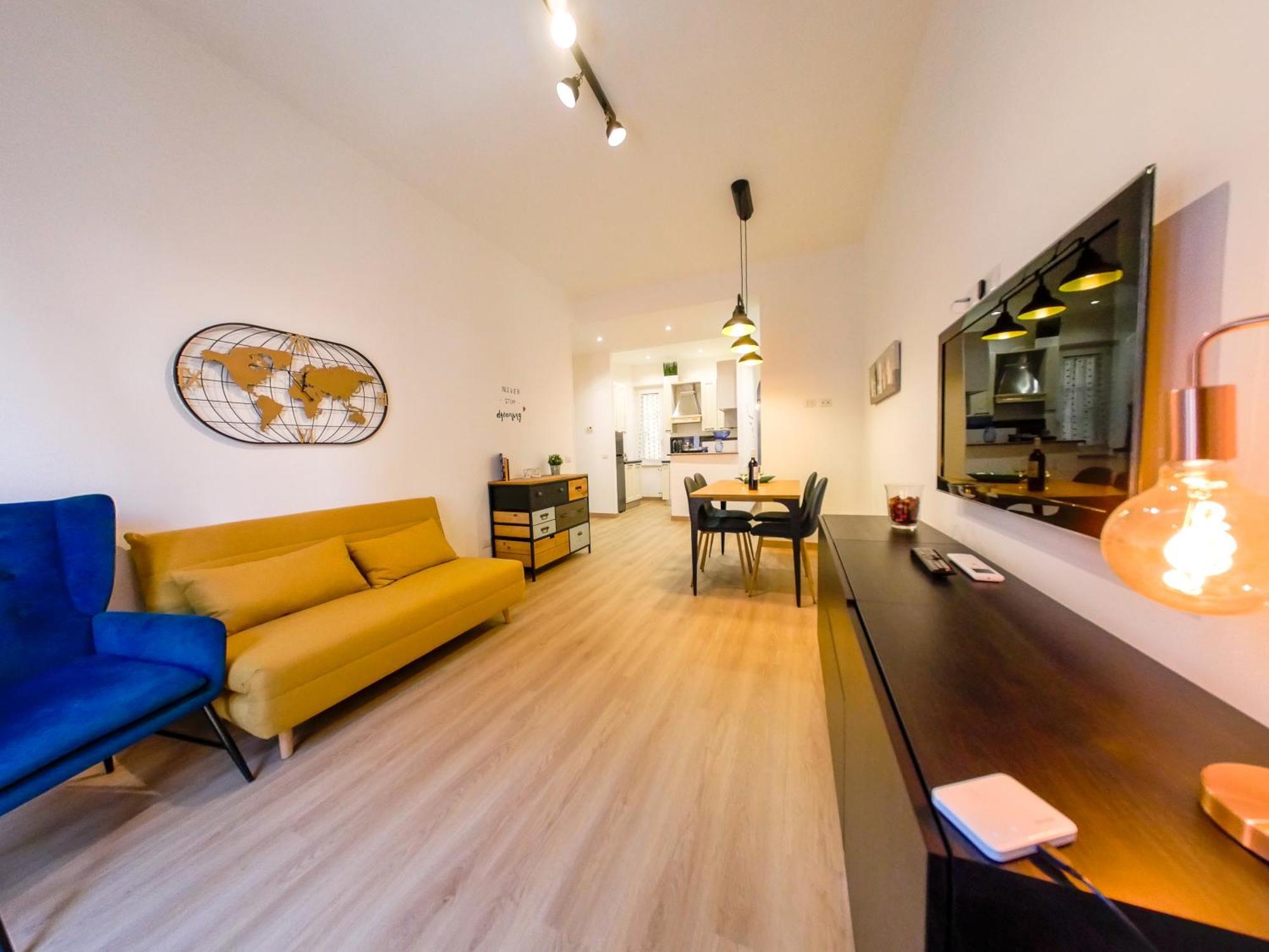 Chic Modern 2-Bedroom Near Metro Rome Exterior photo